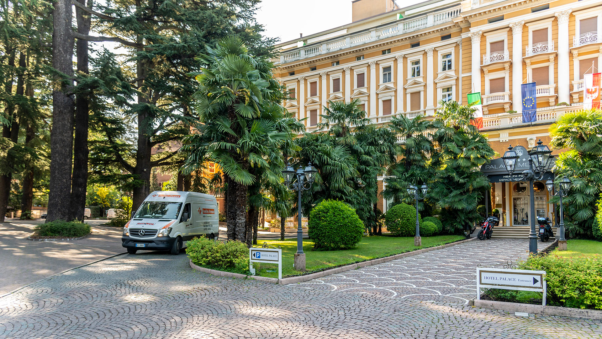 Big and Glamorous Restaurant Busy Kitchen, Chefs and Cooks Working on their Dishes.